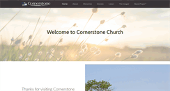 Desktop Screenshot of cornerstoneofsandwich.com